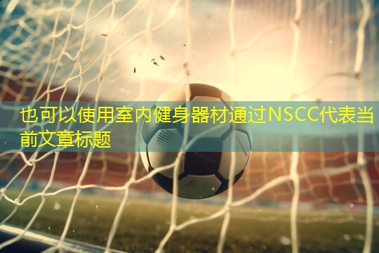 室内健身器材通过NSCC