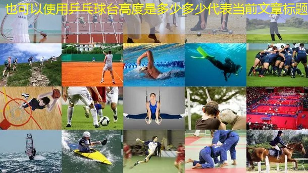 乒乓球台高度是多少多少